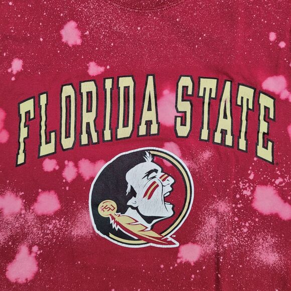 Champion Florida State Shirt Womens Small 16x25 Red - Picture 6 of 12